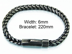 HY Stainless Steel 316L Bracelets (Titanium steel)-HY28B0048ILQ