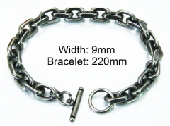 HY Stainless Steel 316L Bracelets (Titanium steel)-HY28B0044HLD