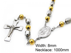 HY Wholesale Stainless Steel 316L Necklaces (Religion Style)-HY55N0043I30
