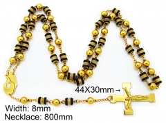 HY Wholesale Stainless Steel 316L Necklaces (Religion Style)-HY55N0079I20