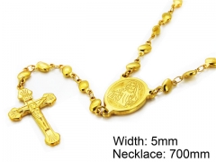 HY Wholesale Stainless Steel 316L Necklaces (Religion Style)-HY55N0065P0