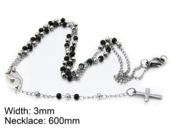 HY Wholesale Stainless Steel 316L Necklaces (Religion Style)-HY55N0035H00