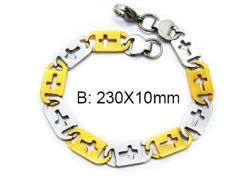 HY Stainless Steel 316L Bracelets (Men Popular)-HY55B0014L0