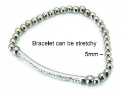 HY Stainless Steel 316L Bracelets (Steel Ball Style)-HY12B0396HJQ