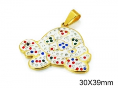 HY Stainless Steel 316L Pendants (Animal)-HY12P0738LE