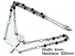 HY Wholesale Stainless Steel 316L Necklaces (Religion Style)-HY55N0085H20