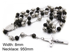 HY Wholesale Stainless Steel 316L Necklaces (Religion Style)-HY55N0002I20