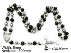 HY Wholesale Stainless Steel 316L Necklaces (Religion Style)-HY55N0080H80