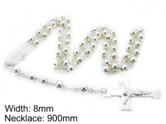 HY Wholesale Stainless Steel 316L Necklaces (Religion Style)-HY55N0007H80
