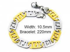 HY Stainless Steel 316L Bracelets (Men Popular)-HY55B0009L0