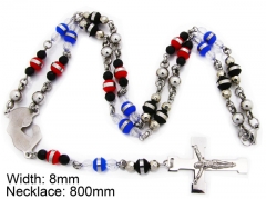 HY Wholesale Stainless Steel 316L Necklaces (Religion Style)-HY55N0071H80