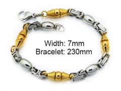 HY Stainless Steel 316L Bracelets (Byzantine)-HY55B0010N5