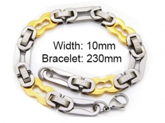 HY Stainless Steel 316L Bracelets (Byzantine)-HY55B0031N0