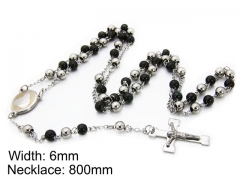 HY Wholesale Stainless Steel 316L Necklaces (Religion Style)-HY55N0028H30