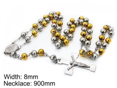 HY Wholesale Stainless Steel 316L Necklaces (Religion Style)-HY55N0008H60