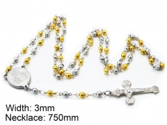 HY Wholesale Stainless Steel 316L Necklaces (Religion Style)-HY55N0046H90