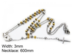 HY Wholesale Stainless Steel 316L Necklaces (Religion Style)-HY55N0038H00