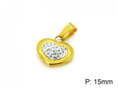 HY Stainless Steel 316L Pendants (Lover)-HY12P0761IL