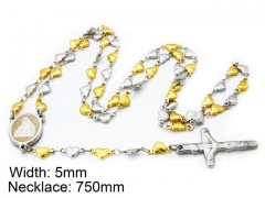HY Wholesale Stainless Steel 316L Necklaces (Religion Style)-HY55N0047P0