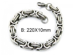 HY Stainless Steel 316L Bracelets (Byzantine)-HY55B0018L0