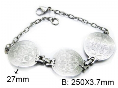 HY Stainless Steel 316L Bracelets (Lady Popular)-HY55B0017O0