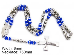 HY Wholesale Stainless Steel 316L Necklaces (Religion Style)-HY55N0074H80