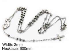 HY Wholesale Stainless Steel 316L Necklaces (Religion Style)-HY55N0037P0
