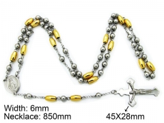 HY Wholesale Stainless Steel 316L Necklaces (Religion Style)-HY55N0081H60