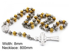 HY Wholesale Stainless Steel 316L Necklaces (Religion Style)-HY55N0042H70