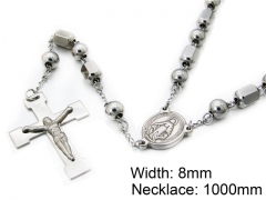 HY Wholesale Stainless Steel 316L Necklaces (Religion Style)-HY55N0045I00