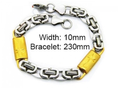 HY Stainless Steel 316L Bracelets (Byzantine)-HY55B0012M5