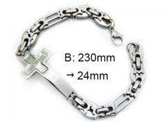 HY Stainless Steel 316L Bracelets (ID Bracelet)-HY55B0025N0