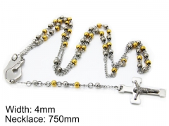 HY Wholesale Stainless Steel 316L Necklaces (Religion Style)-HY55N0029H30