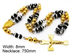 HY Wholesale Stainless Steel 316L Necklaces (Religion Style)-HY55N0012I00