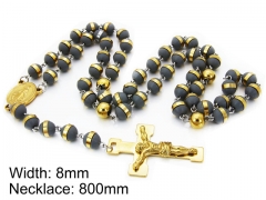 HY Wholesale Stainless Steel 316L Necklaces (Religion Style)-HY55N0018H90