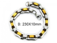HY Stainless Steel 316L Bracelets (Byzantine)-HY55B0015M5