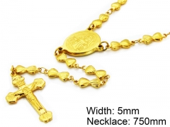 HY Wholesale Stainless Steel 316L Necklaces (Religion Style)-HY55N0060P0
