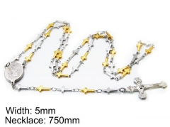 HY Wholesale Stainless Steel 316L Necklaces (Religion Style)-HY55N0048P0