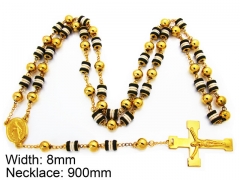 HY Wholesale Stainless Steel 316L Necklaces (Religion Style)-HY55N0067I30