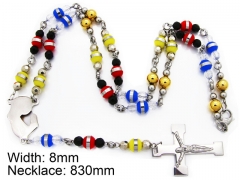 HY Wholesale Stainless Steel 316L Necklaces (Religion Style)-HY55N0070H80