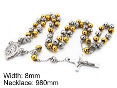 HY Wholesale Stainless Steel 316L Necklaces (Religion Style)-HY55N0005H90