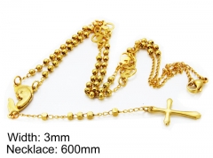 HY Wholesale Stainless Steel 316L Necklaces (Religion Style)-HY55N0040H20