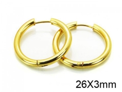 HY Wholesale Stainless Steel 316L Continuous Earrings-HY05E1577HIE