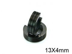 HY Stainless Steel 316L Huggie Hoop Earrings-HY05E1503MLV