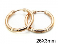 HY Wholesale Stainless Steel 316L Continuous Earrings-HY05E1576HIR