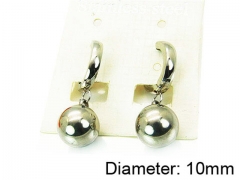 HY Stainless Steel 316L Ball Earrings-HY25E0543JO