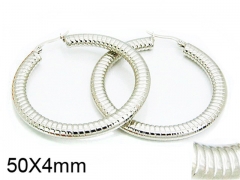 HY Stainless Steel 316L Hollow Hoop Earrings-HY58E1036MR