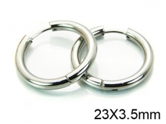 HY Wholesale Stainless Steel 316L Continuous Earrings-HY05E1657HBB