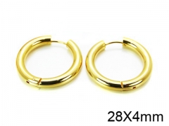 HY Wholesale Stainless Steel 316L Continuous Earrings-HY05E1404HIC