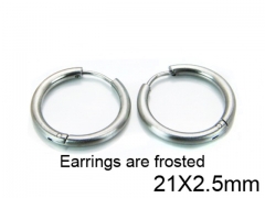 HY Wholesale Stainless Steel 316L Continuous Earrings-HY05E1425PF